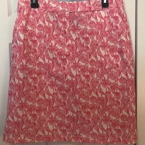 IZOD Pink Tulip Skirt Size 10